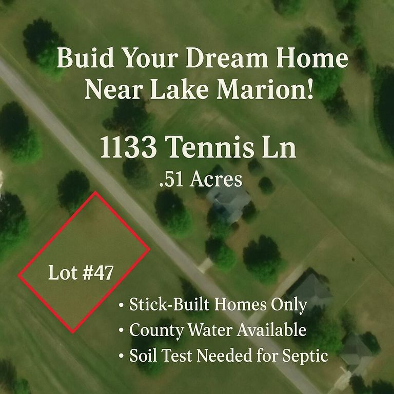 1133 Tennis Lane, Summerton, SC 29148