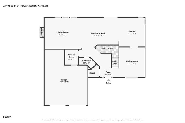 21403 W 54th Terrace, Shawnee, KS 66218