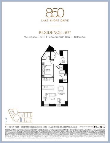 850 N Lake Shore Drive 507, Chicago, IL 60611