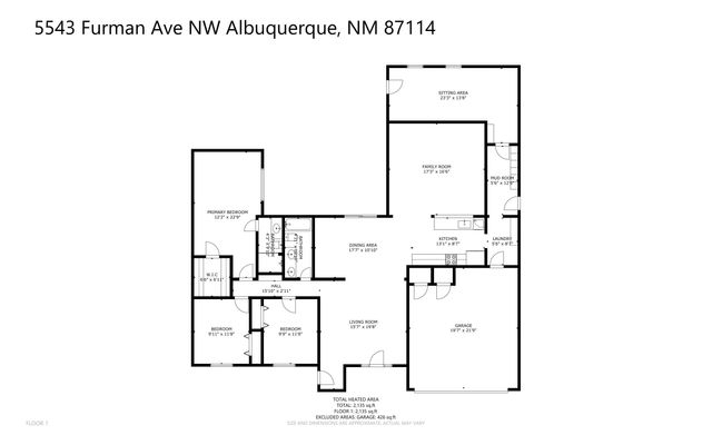 5543 Furman Avenue NW, Albuquerque, NM 87114