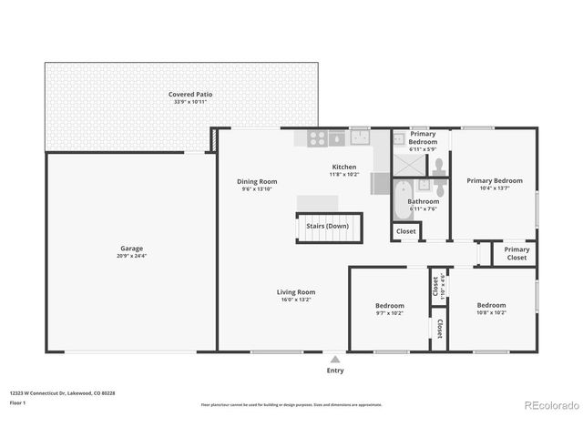 12323 W Connecticut Dr, Denver, CO 80228