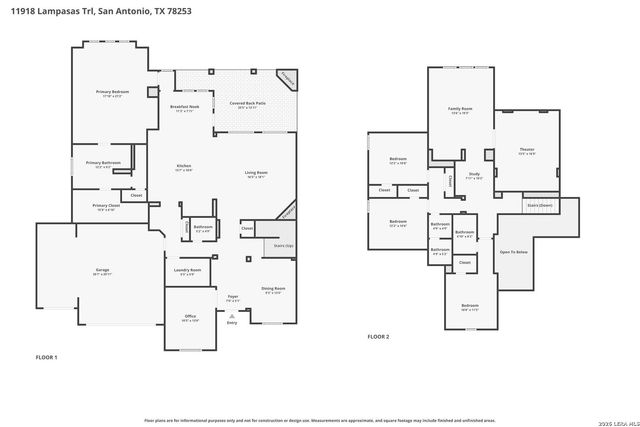 11918 LAMPASAS TRL, San Antonio, TX 78253