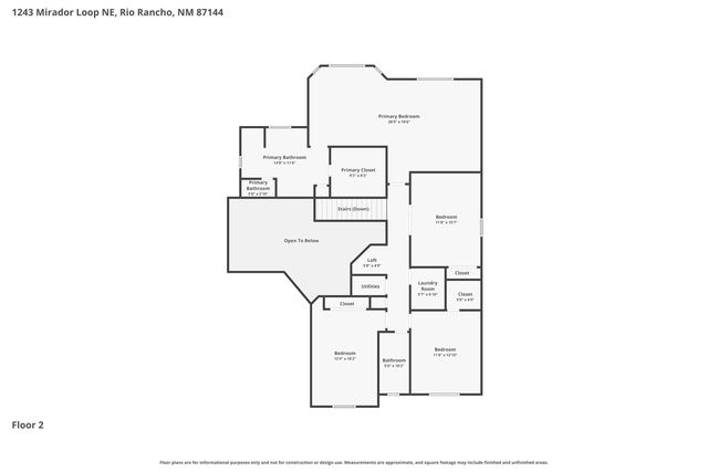 1243 Mirador Loop NE, Rio Rancho, NM 87144