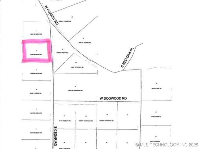 36357 S Cedar Road, Park Hill, OK 74451