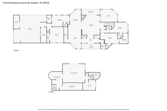 716 N Commons Ford RD, Austin, TX 78733