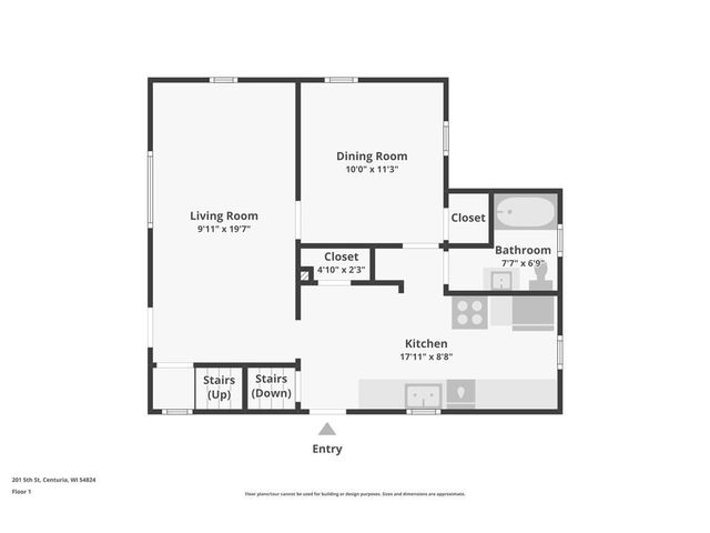 201 5th Street, Centuria, WI 54824