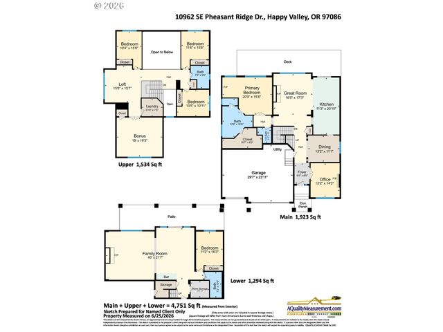 10962 Se PHEASANT RIDGE Dr, Happy Valley, OR 97086