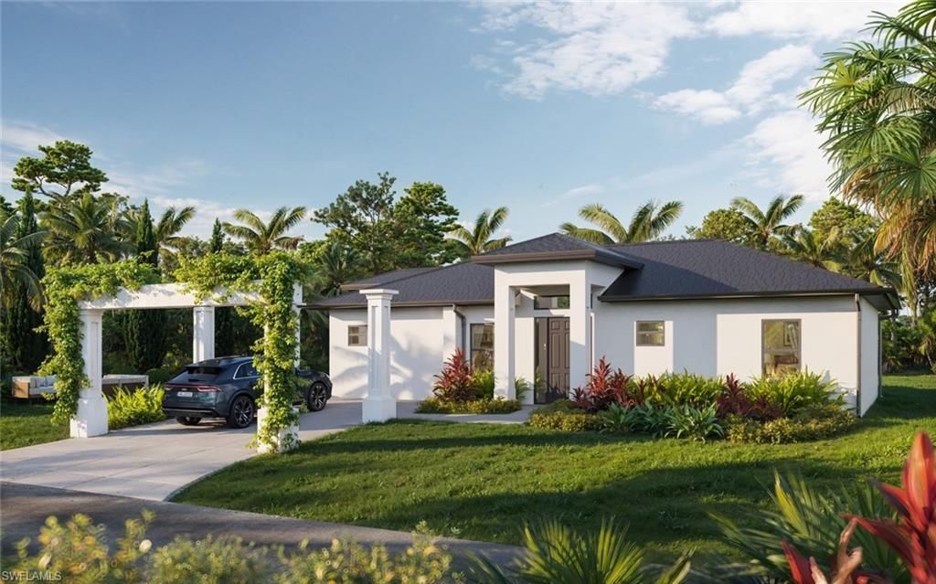 538 Genoa AVE S, LEHIGH ACRES, FL 33974 — exterior