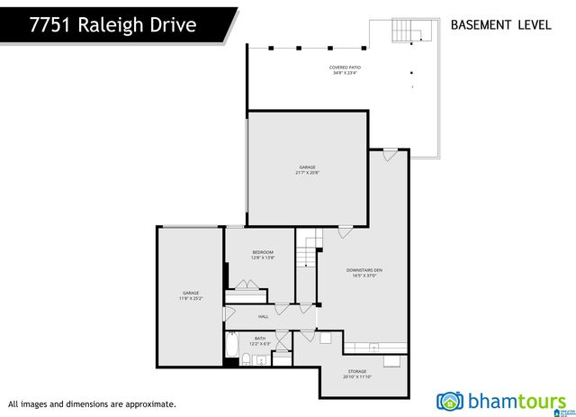 7751 RALEIGH DRIVE, Trussville, AL 35173