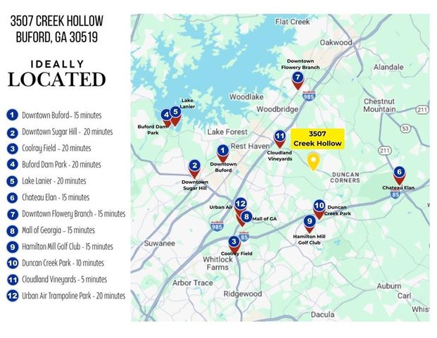 3507 Creek Hollow, Buford, GA 30519