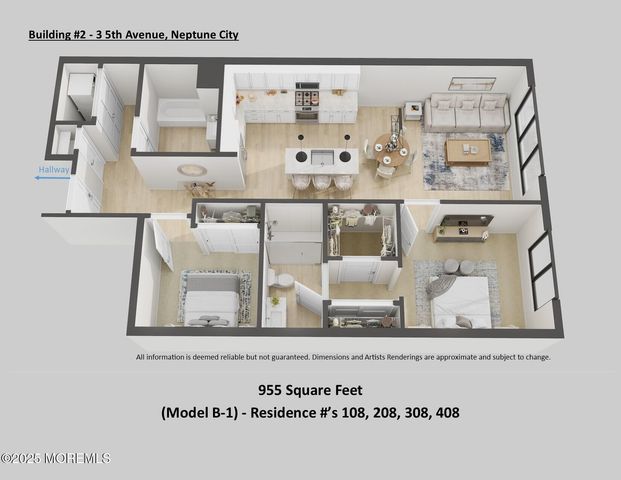 3 5th Avenue, Residence 308, Neptune City, NJ 07753
