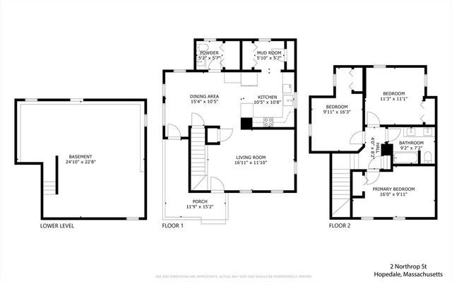 2 Northrop St, Hopedale, MA 01747