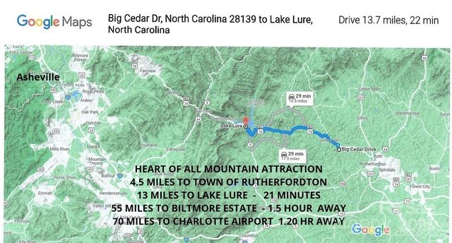 125 Big Cedar Drive SEPTIC INSTALLED, Rutherfordton, NC 28139