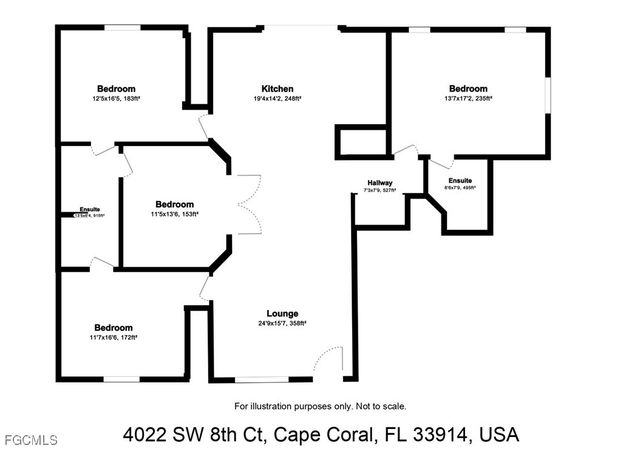 4022 SW 8th CT, Cape Coral, FL 33914
