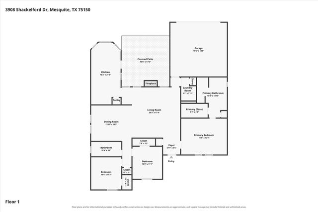 3908 Shackelford Drive, Mesquite, TX 75150