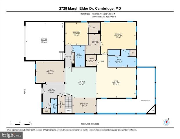 2728 MARSH ELDER RD, Cambridge, MD 21613