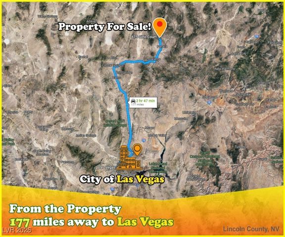 675 Gino Court, Pioche, NV 89043