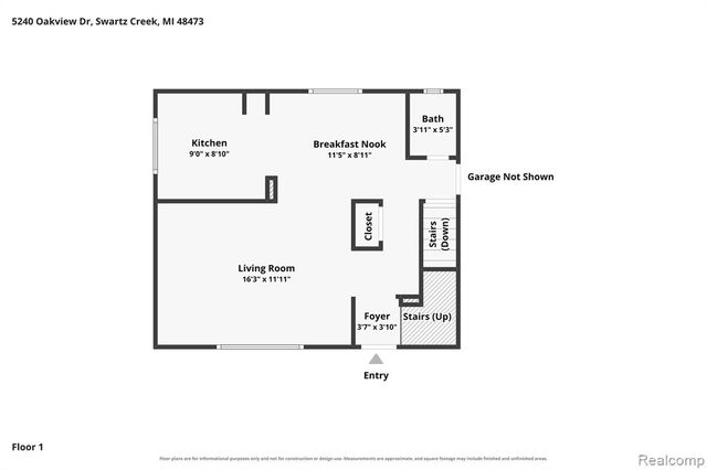 5240 Oakview Drive, Swartz Creek, MI 48473
