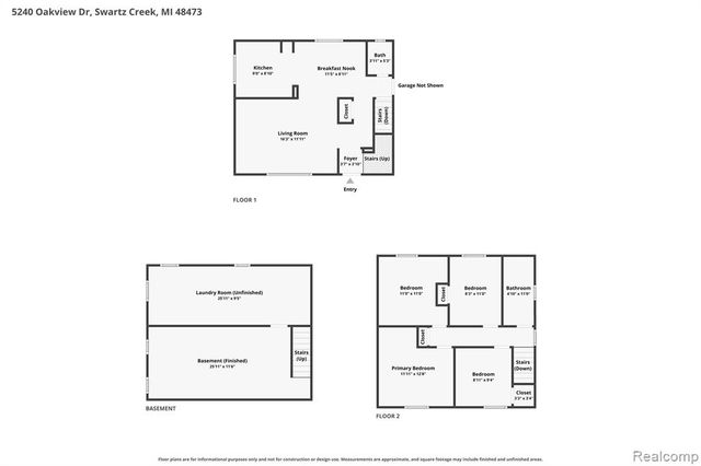 5240 Oakview Drive, Swartz Creek, MI 48473