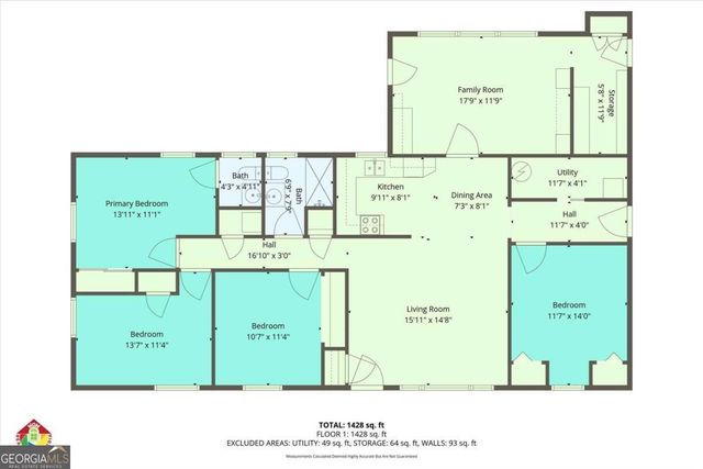3493 Ridgecrest Drive, Powder Springs, GA 30127