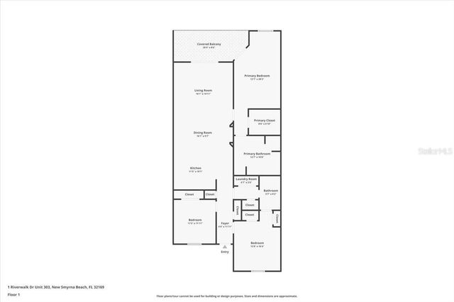 1 RIVERWALK DRIVE 303, New Smyrna Beach, FL 32169