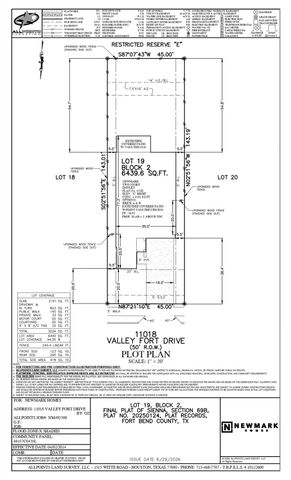 11018 Valley Fort Drive, Missouri City, TX 77459