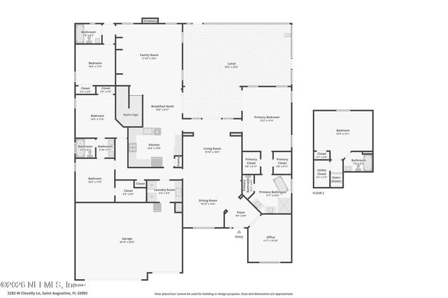 2282 W CLOVELLY Lane, St. Augustine, FL 32092