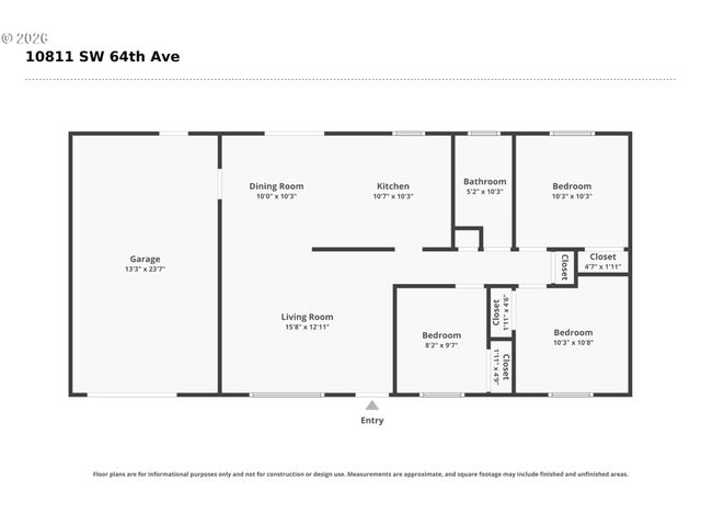 10811 Sw 64TH Ave, Portland, OR 97219