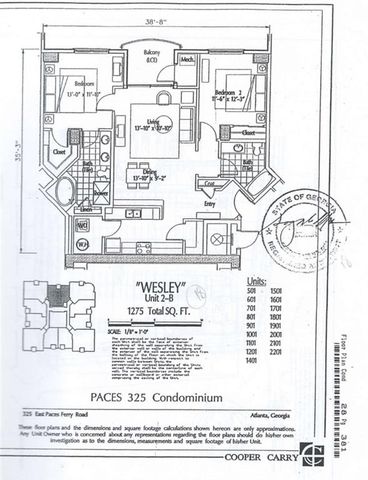 325 E Paces Ferry NE Road 1701, Atlanta, GA 30305