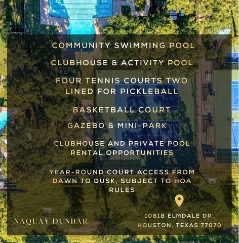 10818 Elmdale Drive, Houston, TX 77070