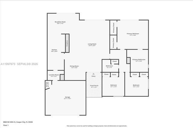 8860 SW 49th Ct, Cooper City, FL 33328