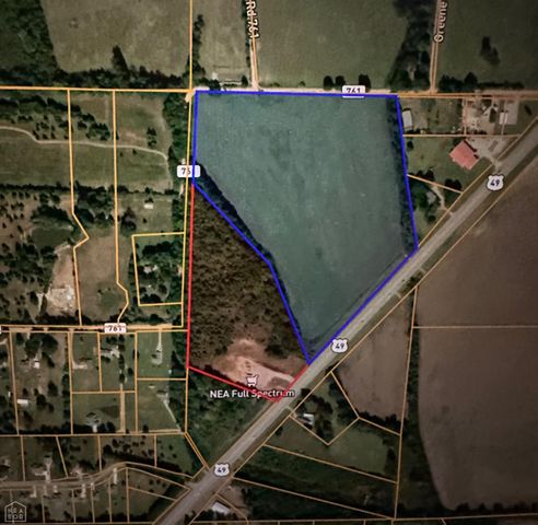 28 acres Hwy 49N & 761 rd, Brookland, AR 72417
