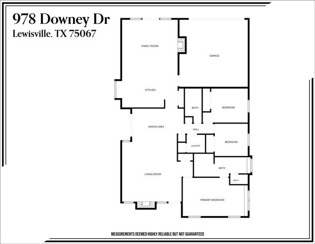 978 Downey Drive, Lewisville, TX 75067
