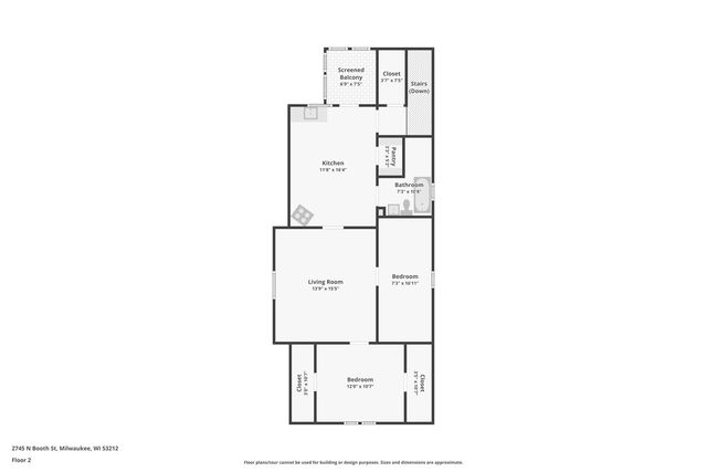 2745 N Booth STREET, Milwaukee, WI 53212