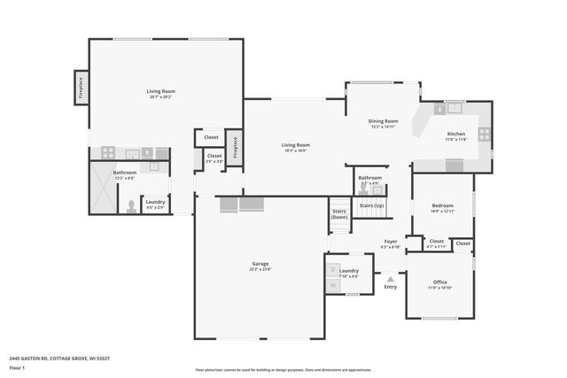 2445 Gaston Road, Cottage Grove, WI 53527