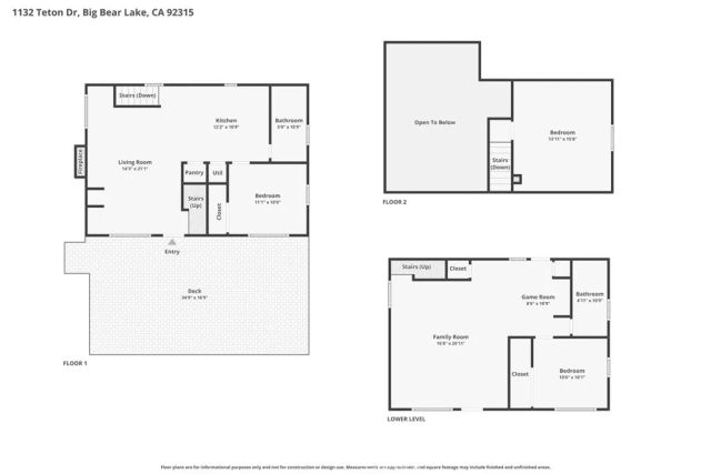 1132 Teton, Big Bear Lake, CA 92315