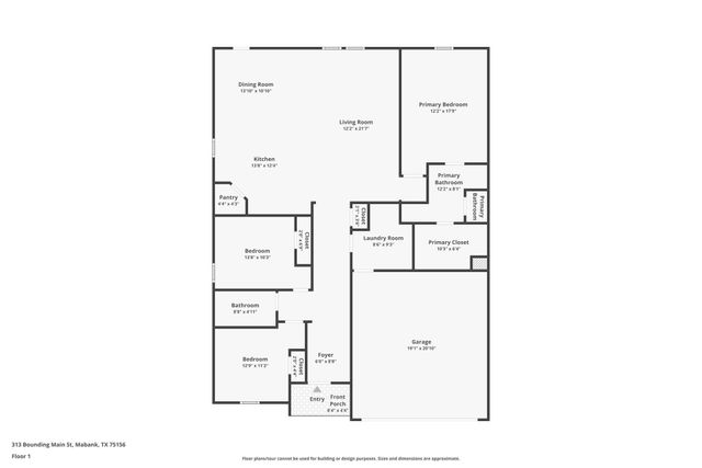 313 Bounding Main Street, Gun Barrel City, TX 75156