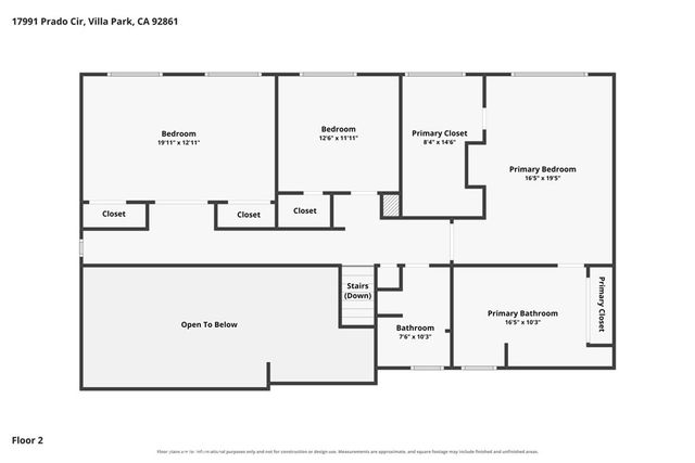 17991 Prado Circle, Villa Park, CA 92861