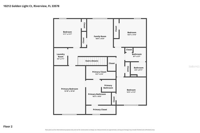 10212 GOLDEN LIGHT COURT, Riverview, FL 33578