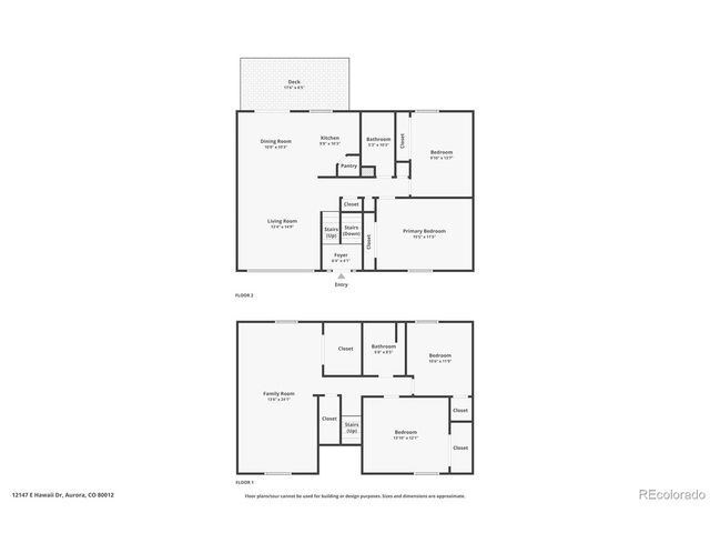 12147 E Hawaii Dr, Aurora, CO 80012