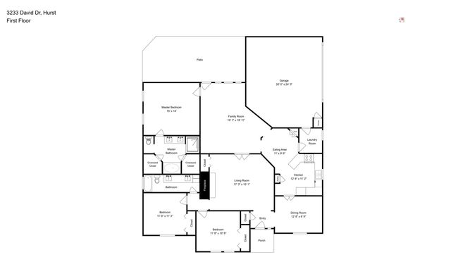 3233 David Drive, Hurst, TX 76054