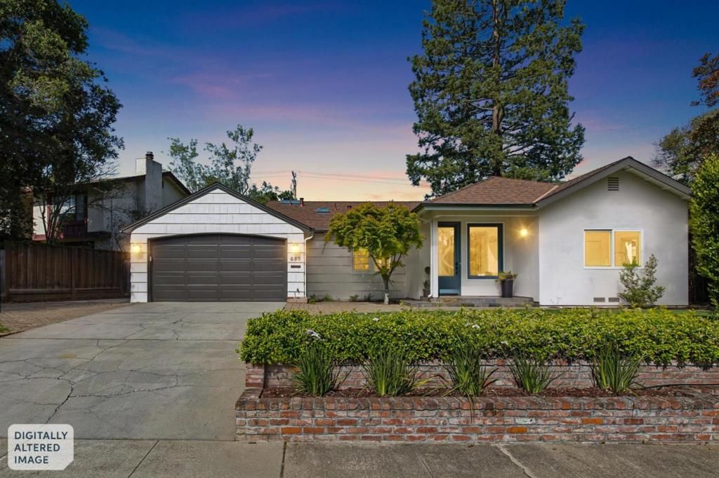 Image 1 of property listing at 680 Georgia Avenue, Palo Alto, CA 94306