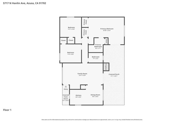 5717 N Hanlin, Azusa, CA 91702