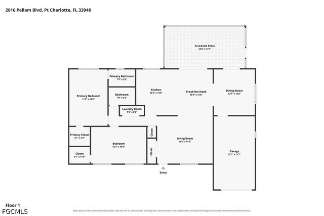 2016 Pellam BLVD, Port Charlotte, FL 33948