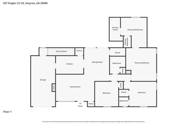 927 Flagler Circle, Smyrna, GA 30080