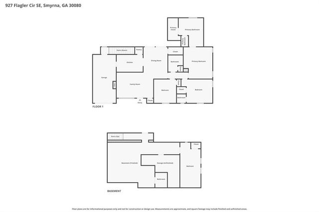 927 Flagler Circle, Smyrna, GA 30080