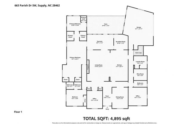 663 Parish Dr., Supply, NC 28462