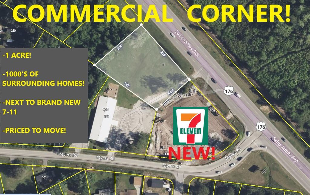 925 St James (Hwy 176) Avenue, Summerville, SC 29486