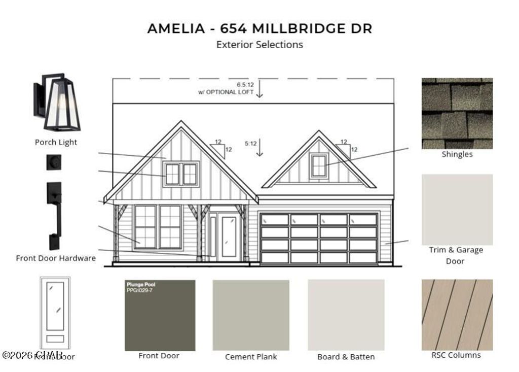Image 2 of property listing at 654 Millbridge Drive, Panama City Beach, FL 32413