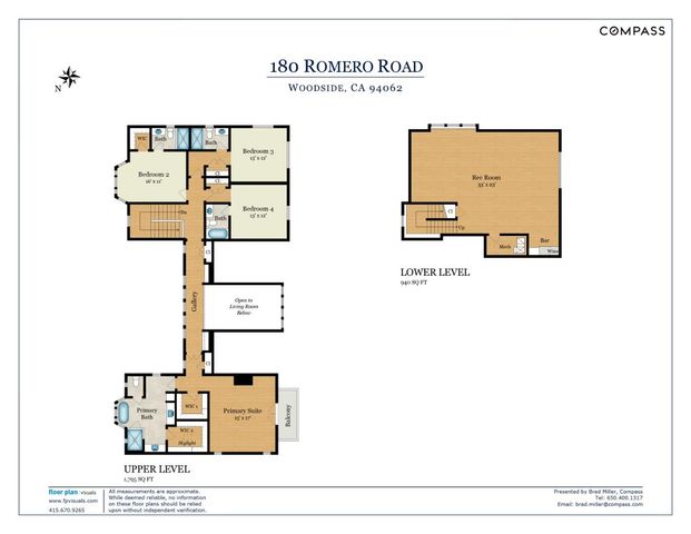 180 Romero Road, Woodside, CA 94062